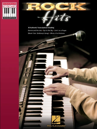 Rock Hits - Note-for-Note Keyboard Transcriptions