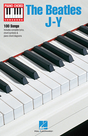 Beatles - Piano Chord Songbook J-Y