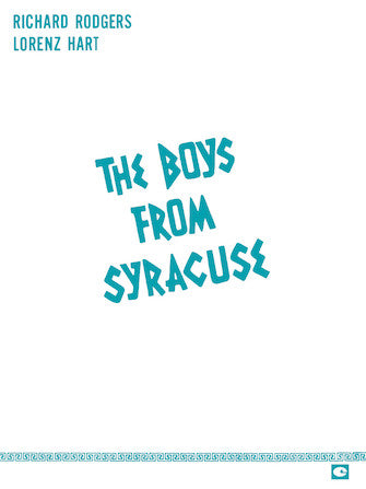 Boys from Syracuse - Vocal Score