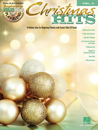 Christmas Hits - Beginning Piano Solo Play-Along Volume 4