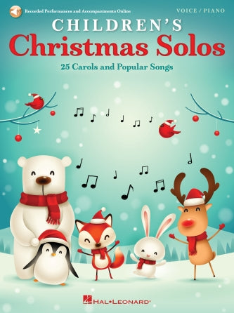 Children's Christmas Solos - Book/audio