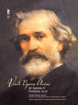 Verdi - Opera Arias for Soprano & Orchestra, Vol. III - Music Minus One