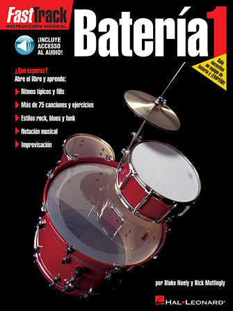 FastTrack Drums - Book 1 - Spanish Edition
