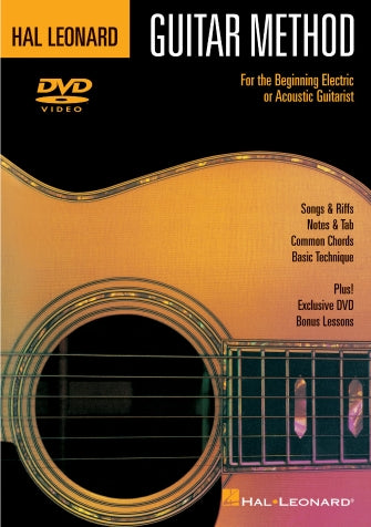 Hal Leonard Guitar Method DVD