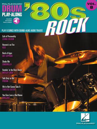 Eighties Rock - Drum Play Along, Volume 8