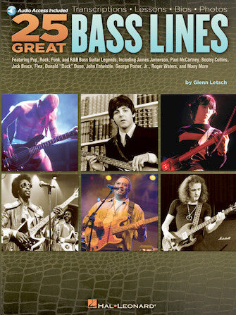 Twenty-Five Great Bass Lines