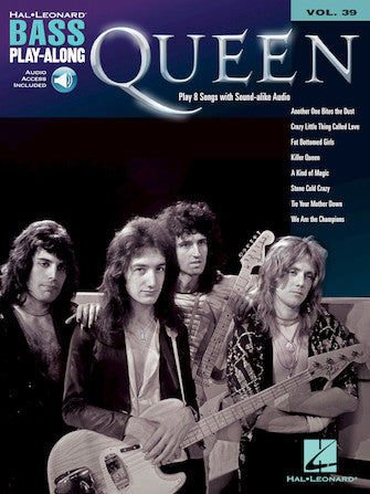 Queen - Bass Play-Along Vol. 39