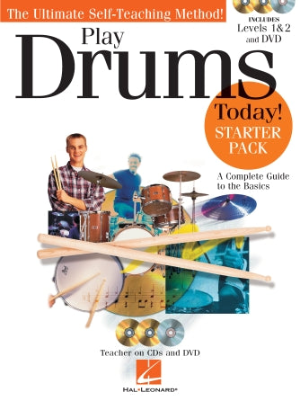 Play Drums Today! Starter Pack - Levels 1 & 2