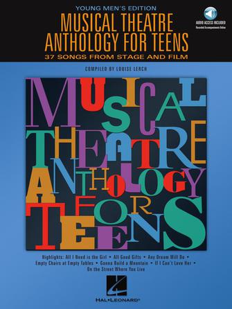 Musical Theatre Anthology for Teens - Young Men's Book/Online Audio