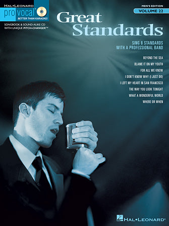 Great Standards - Pro Vocal Men's Vol. 22