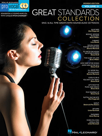 Great Standards Collection - Pro Vocal Women's Vol. 51