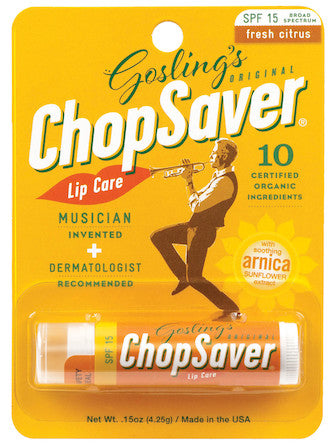 ChopSaver Gold Lip Balm with SPF 15
