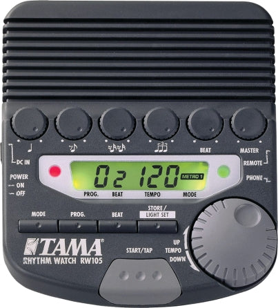 Tama Rhythm Watch Rw105 - Metronomeb And Beat Factory