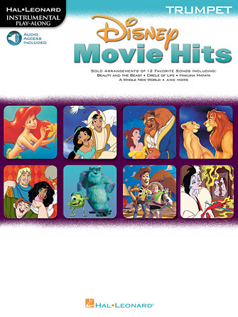 Disney Movie Hits - Trumpet - Book/Online Audio