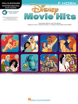 Disney Movie Hits - French Horn - Instrumental Play-Alongs