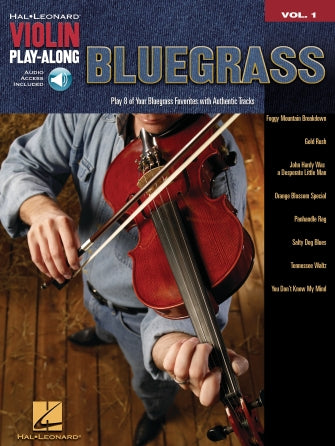 Bluegrass - Violin Play-Along Volume 1