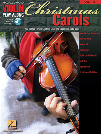 Christmas Carols - Violin Play-Along Volume 5