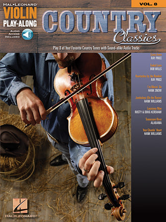 Country Classics - Violin Play-Along Volume 8