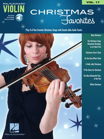 Christmas Favorites - Violin Play-Along Volume 17
