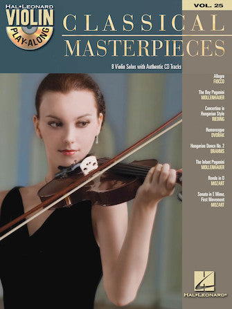 Classical Masterpieces - Violin Play-Along Vol. 25