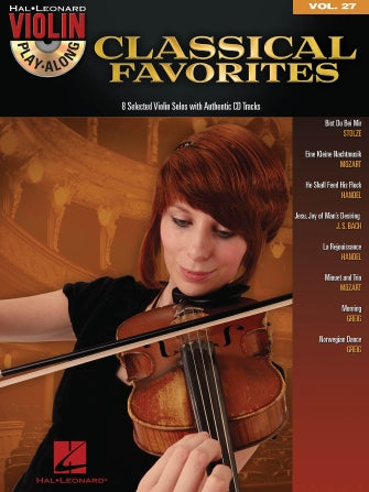 Classical Favorites - Violin Play-Along Vol. 27