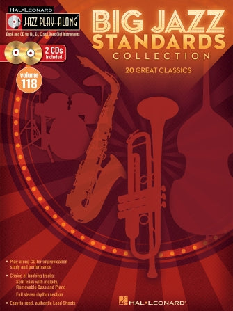 Big Jazz Standards Collection - Jazz Play-Along Vol. 118