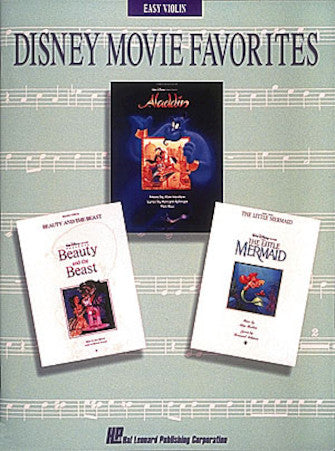 Disney Movie Favorites - Instrumental Folios - Violin