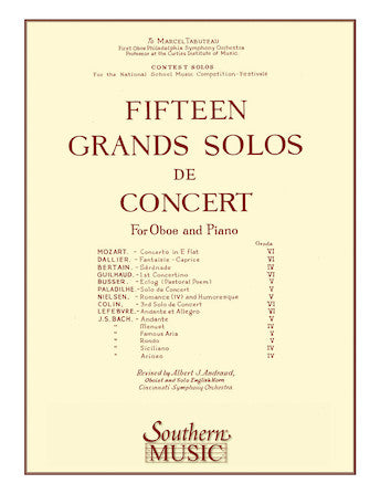 15 Grands Solos de Concert