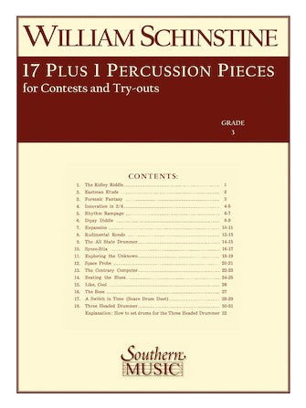 17 + 1 Percussion Pieces