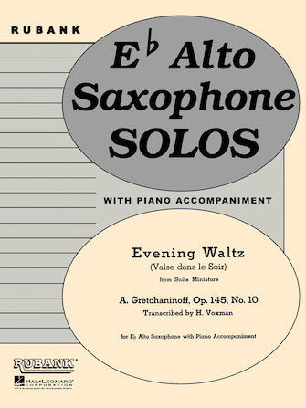 Evening Waltz (Valse Dans le Soir)
