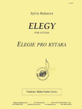 Elegy For Guitar -elegie Pro Kytara