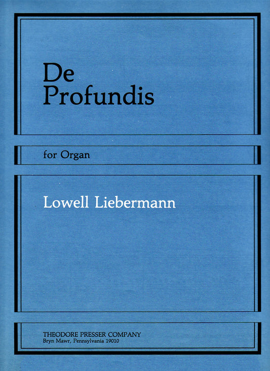 De Profundis