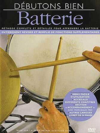 Absolute Beginners: Drum French Edition DVD