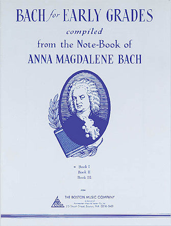 Bach, J.S. - For Early Grades Bk. 1