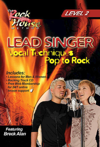 Lead Singer -¦Vocal Techniques: Pop to Rock - Level 2