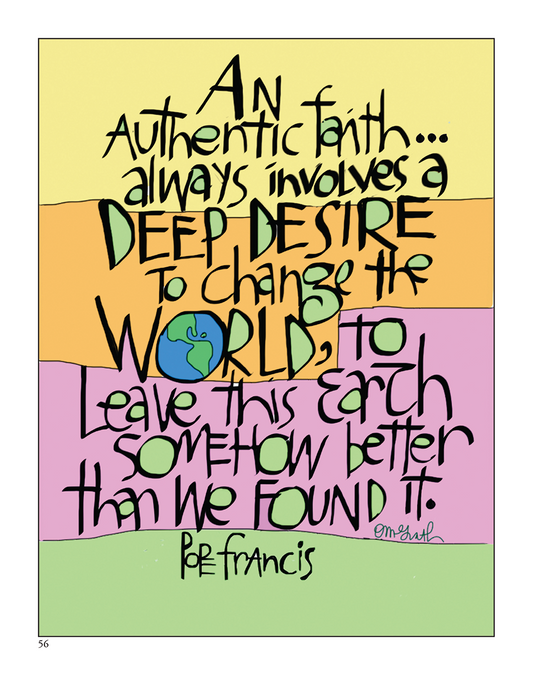 An Authentic Faith Poster