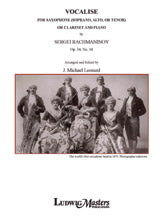 Vocalise, Op. 34, No. 14