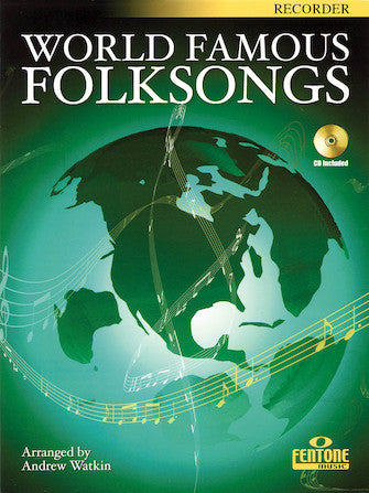 World Famous Folksongs - Instrumental Book/CD Packs
