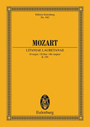 Litanie Lauretanae, K. 195 in D Major (Study Score)
