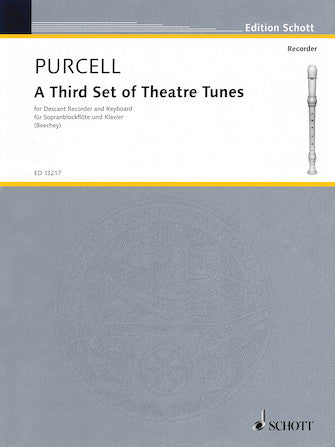 Third Set of Theatre Tunes- 12 Pieces for Descant Recorder and Keyboard