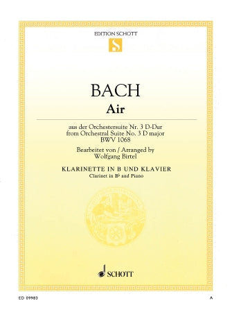 Air from Orchestral Suite No. 3 D Major BWV 1068