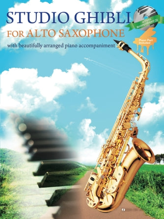 Studio Ghibli for Saxophone and Piano Book/CD English/International Version