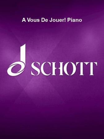 ? Vous De Jouer! Piano Modern Easy Piano Method Self Teaching in French