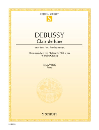 Clair De Lune from 'Suite Bergamasque'