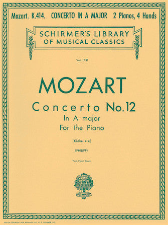 Concerto No. 12 in A, K.414