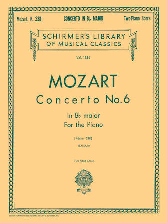 Concerto No. 6 in Bb, K.238