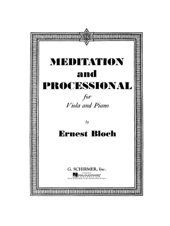 Meditation and Processional