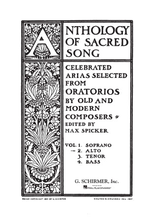 Anthology of Sacred Song - Volume 2