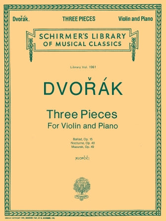 3 Violin Pieces