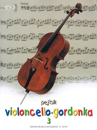 Pejtsik - Violoncello Method - Vol. 3